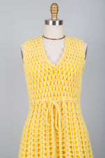 Lemon Crochet Tunic XS