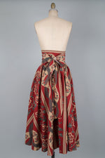 Carol Tapestry Wrap Skirt