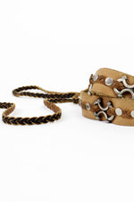 Leatherock braided sling belt