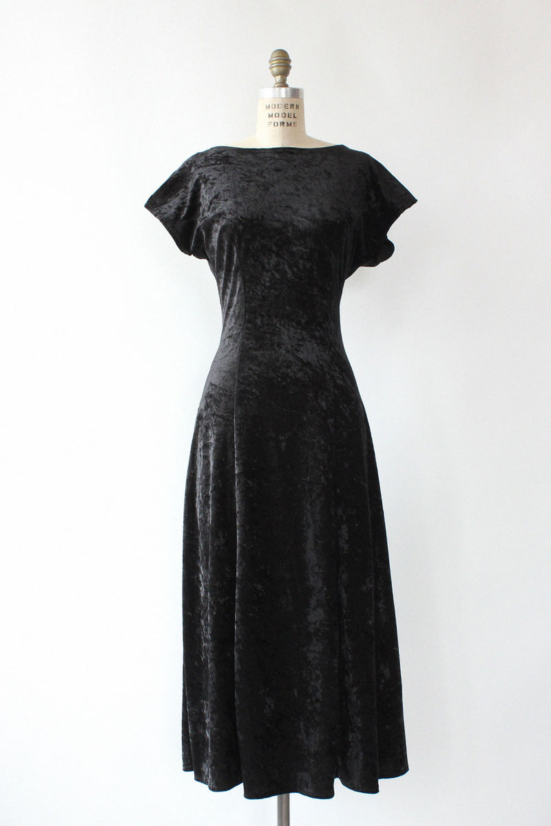Ophelia Velvet Scoopback Dress L