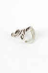 curly fork ring
