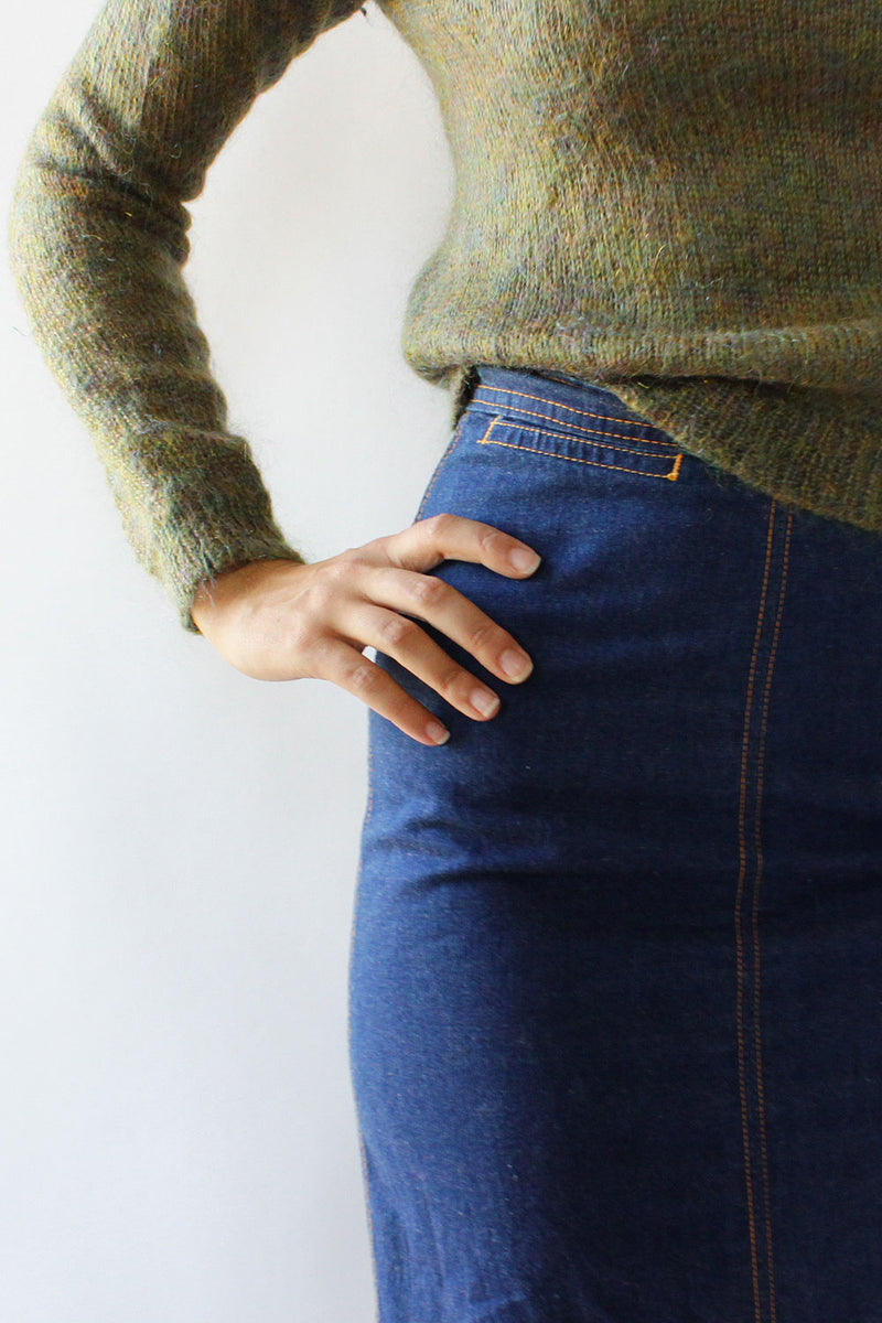 Bonjour Denim Skirt S