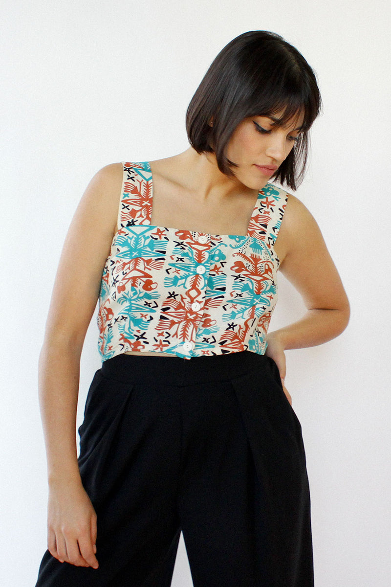 Gallay Symbol Crop Top M/L