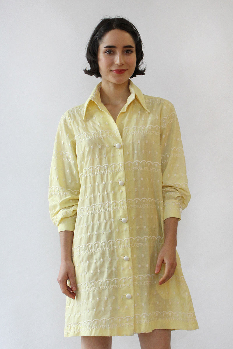 Buttercup Embroidered Jacket/Dress XS-M