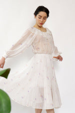 Nipon Soft Sheer Floral Dress XS/S