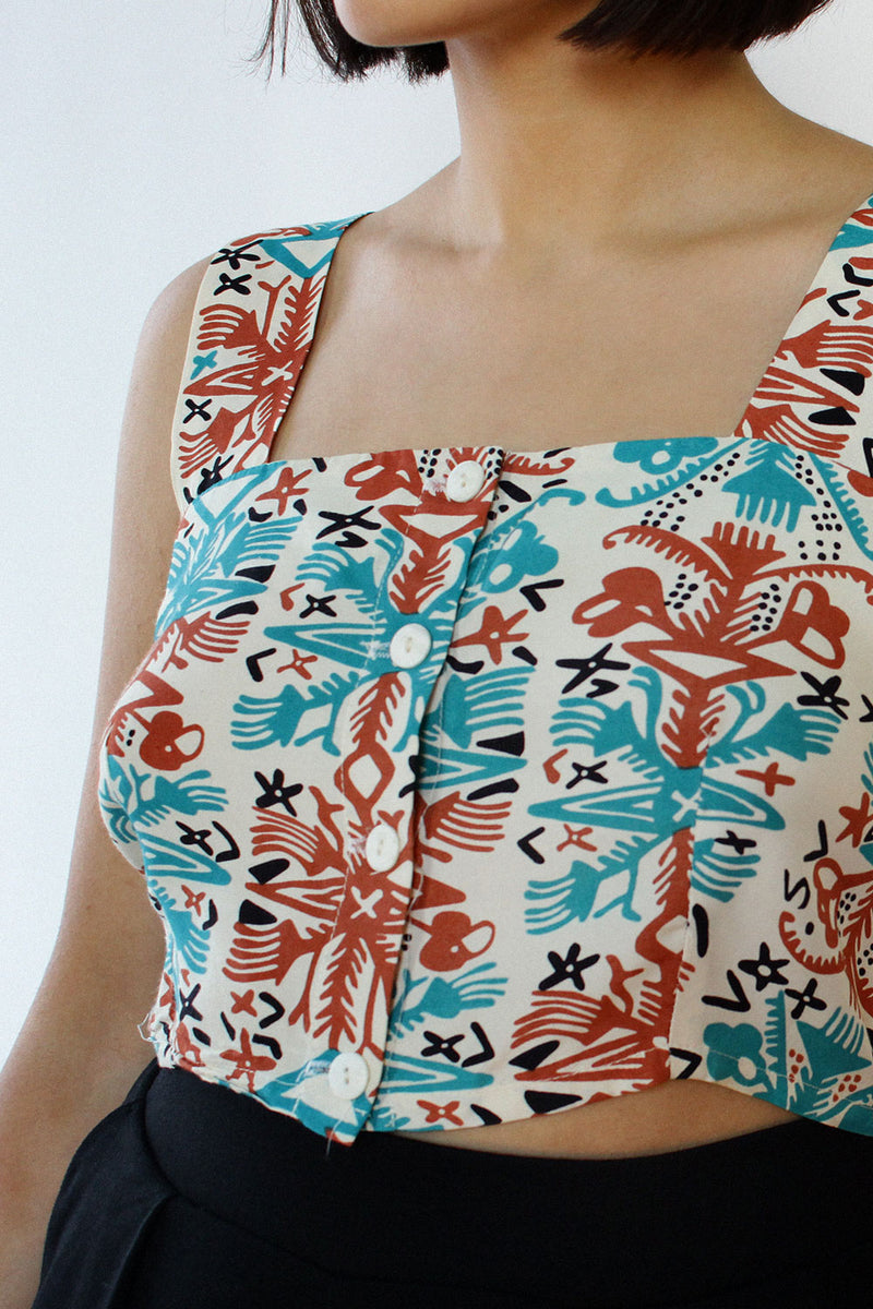 Gallay Symbol Crop Top M/L