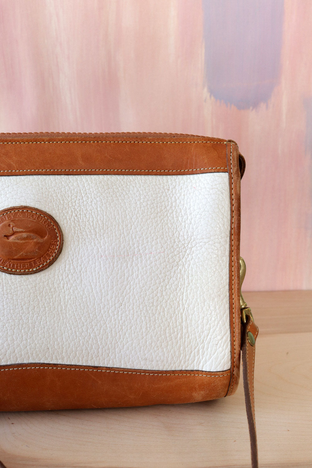 Dooney & Bourke Two Tone Leather Bag