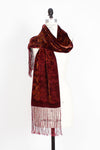 Royal Velvet Paisley Scarf