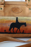 Sunset Cowboy Handbag