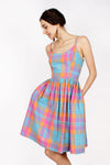 Juicy Fruit Plaid Dress S/M