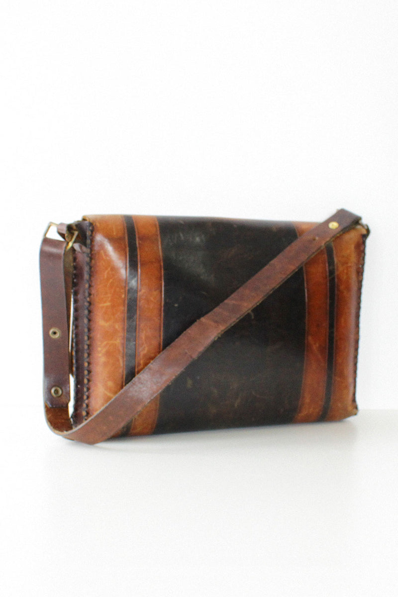 Deco Tooled Satchel Bag