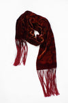 Royal Velvet Paisley Scarf