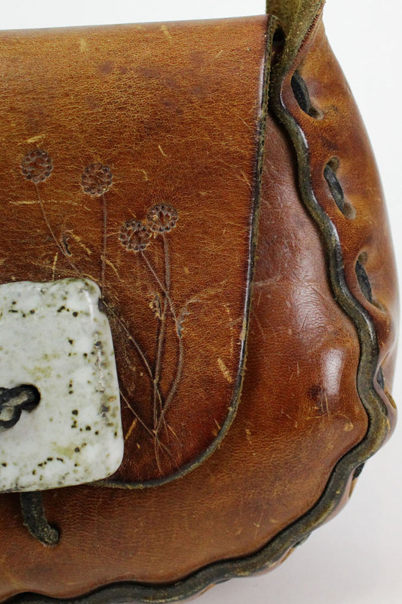 stone glaze toggle bag