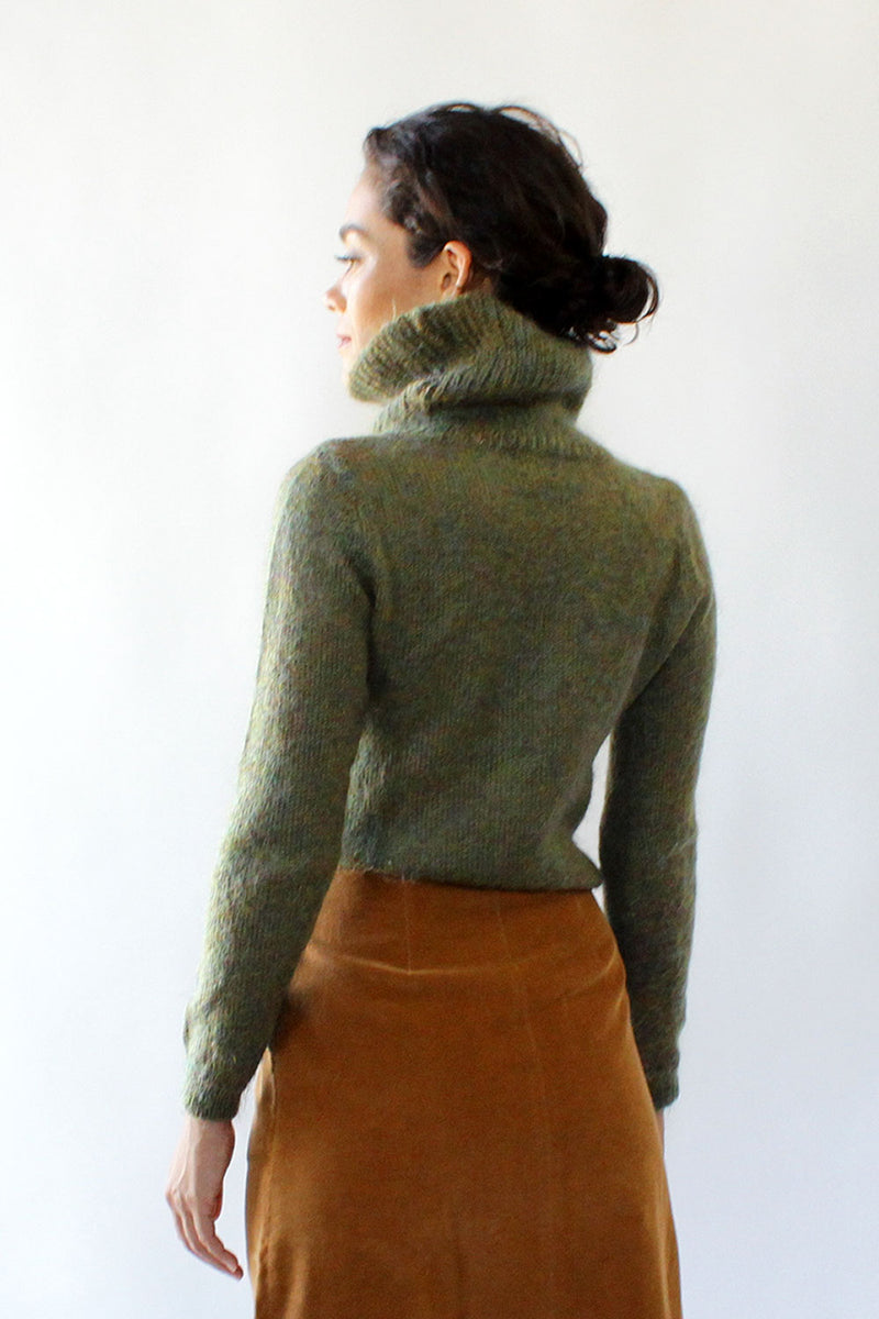 Moss Turtleneck S