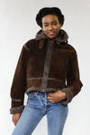 Mieka Sherpa Suede Coat S/M