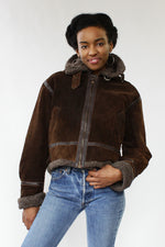 Mieka Sherpa Suede Coat S/M