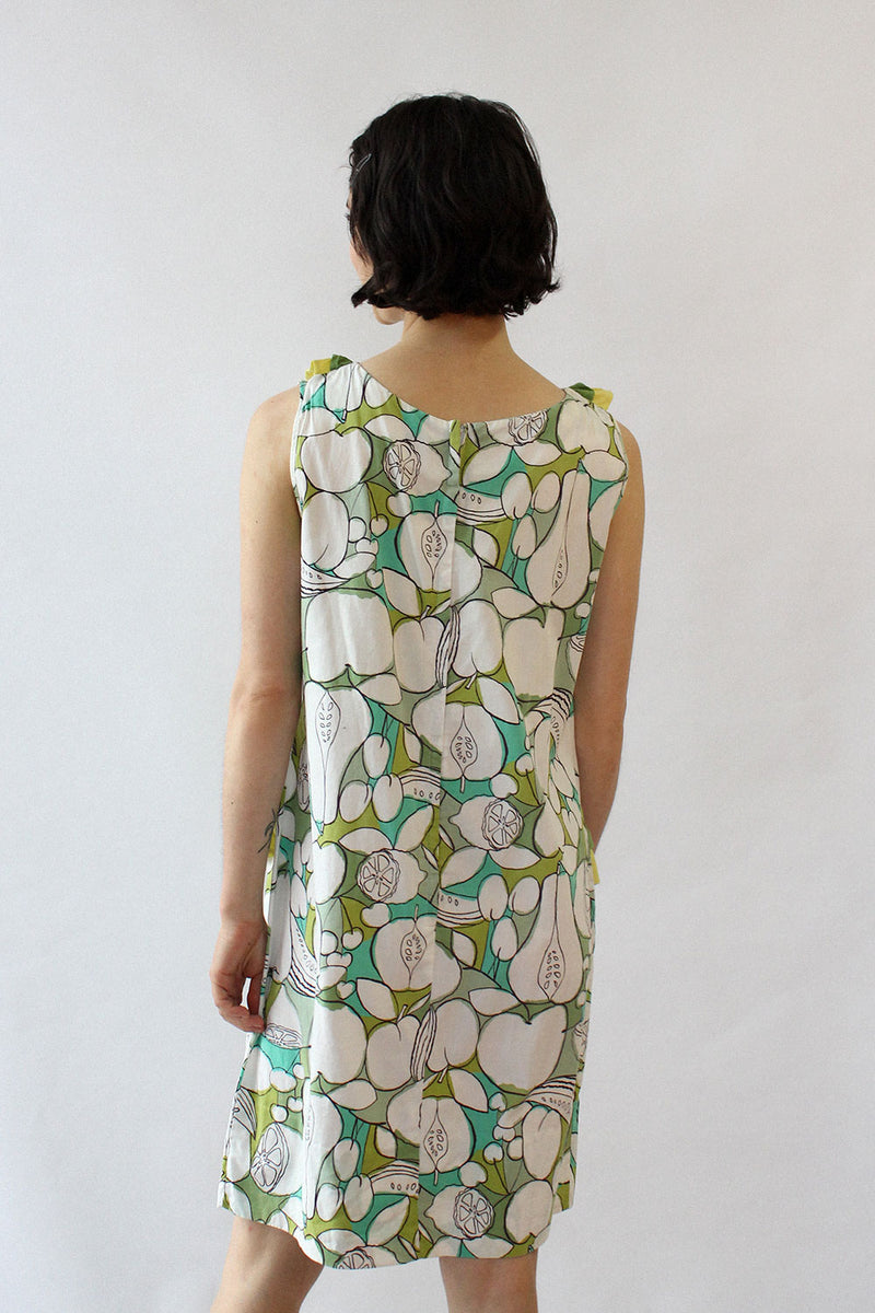 Fruit Basket Shift Dress M