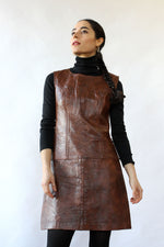 Berg Leather Jumper Dress XS/S