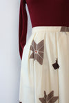 Novak Pleated Scottie Skirt XS