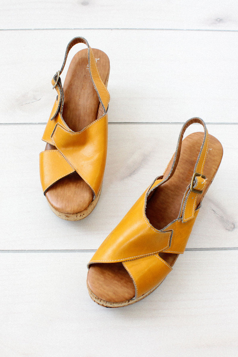Saffron Cork Platforms 8.5