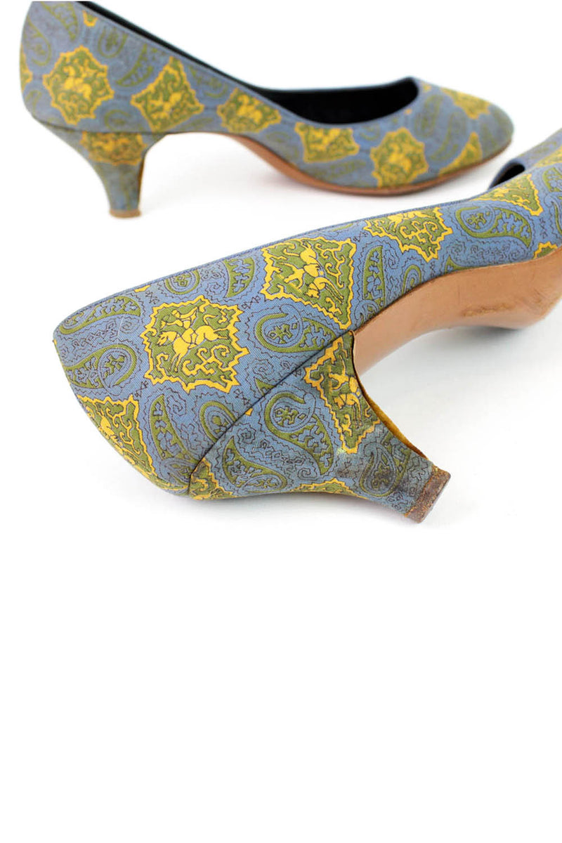 Capezio Tapestry Heels 6