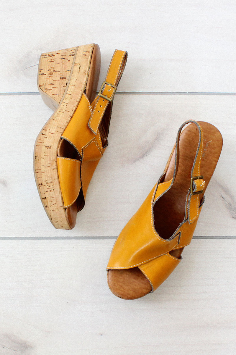 Saffron Cork Platforms 8.5