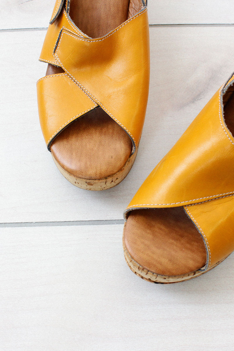 Saffron Cork Platforms 8.5