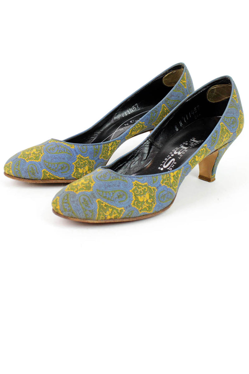 Capezio Tapestry Heels 6