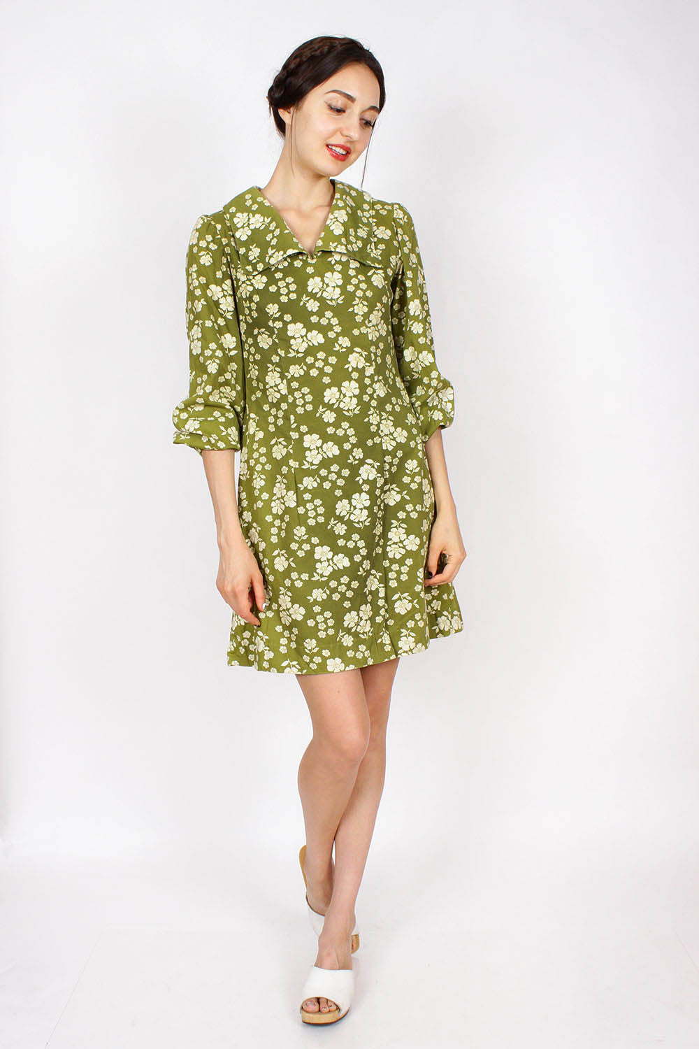 Moss Flower Dress XS/S