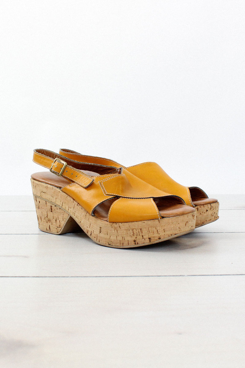 Saffron Cork Platforms 8.5