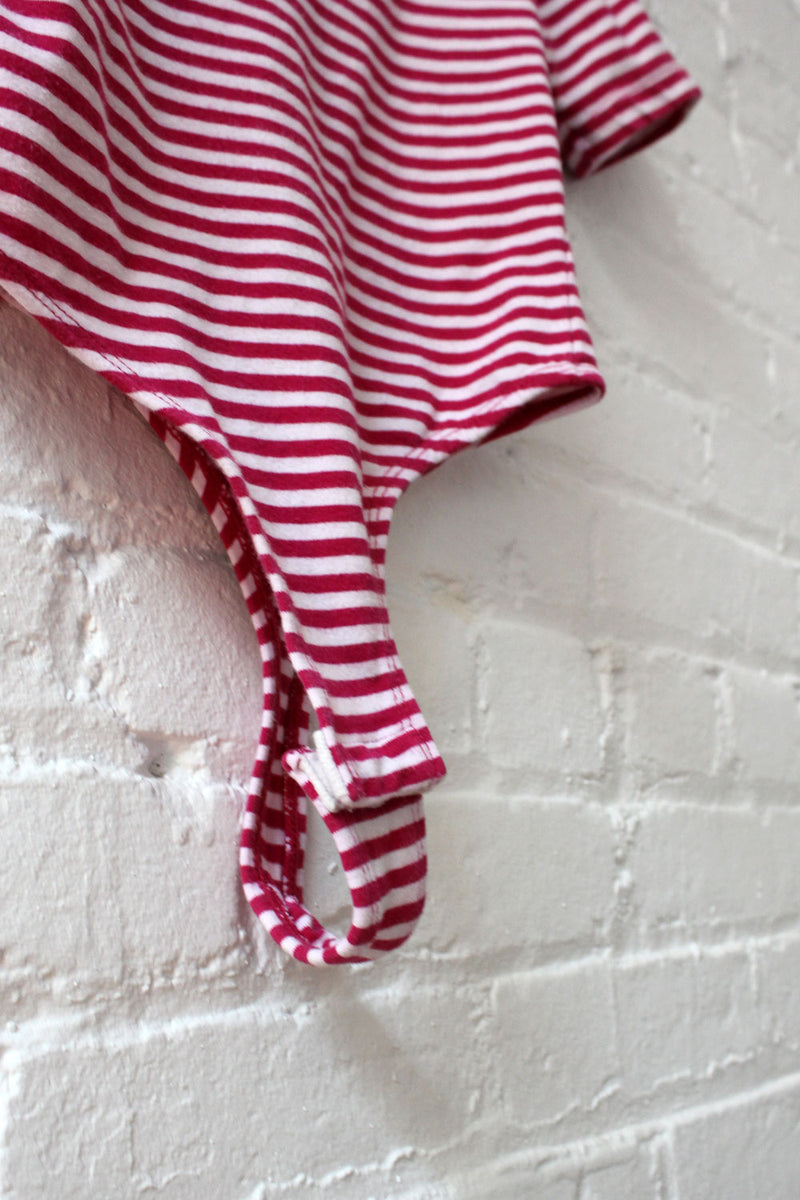 Berry Stripe Bodysuit XS/S Petite