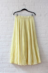 Buttercup Silk Crinkle Skirt M/L