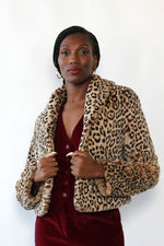Leopard Faux Fur Chubby XS/S