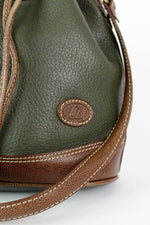 Forest Green Bucket Bag