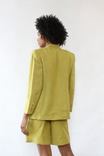 Chartreuse Shorts Suit S/M
