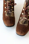 Eskimo Suede Booties 8 1/2