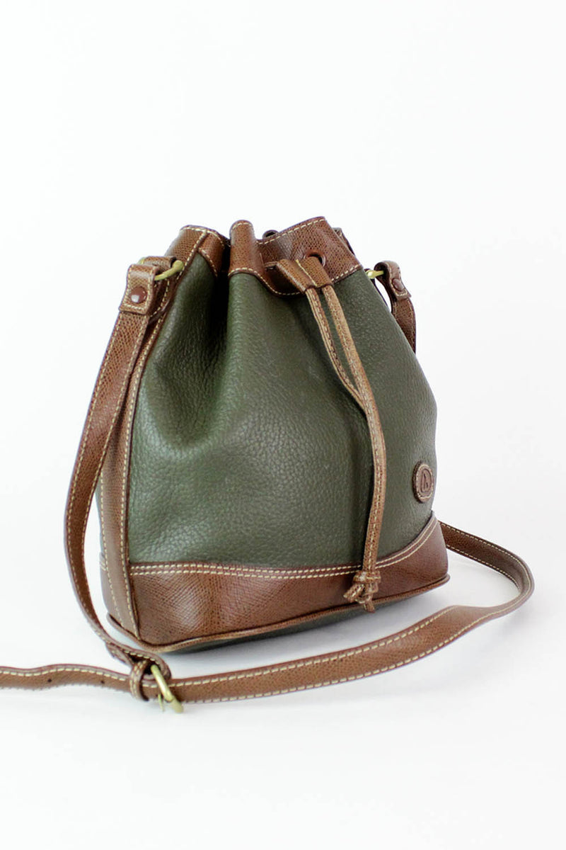 two tone leather bag