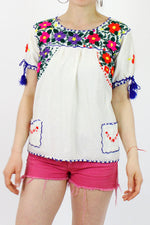 Adelita hippie top