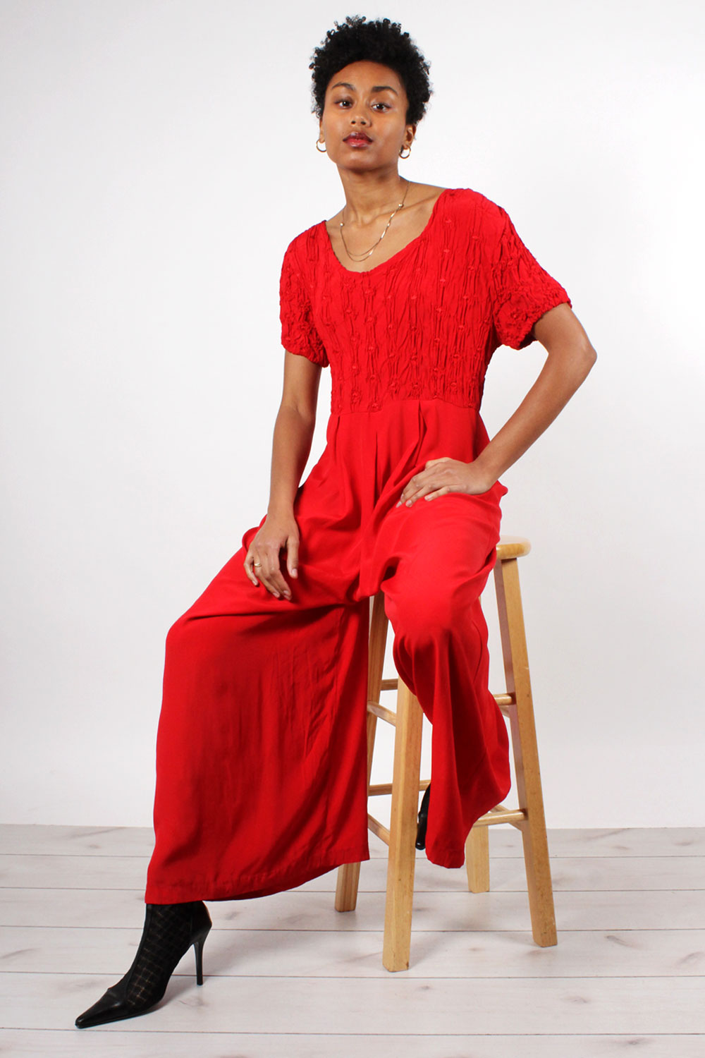 Scarlet Wide Leg Jumpsuit L