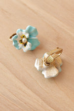 Pearly Pansy Clips