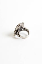 Roughed Up Turquoise 925 Ring