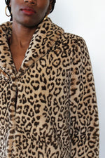 Leopard Faux Fur Chubby XS/S