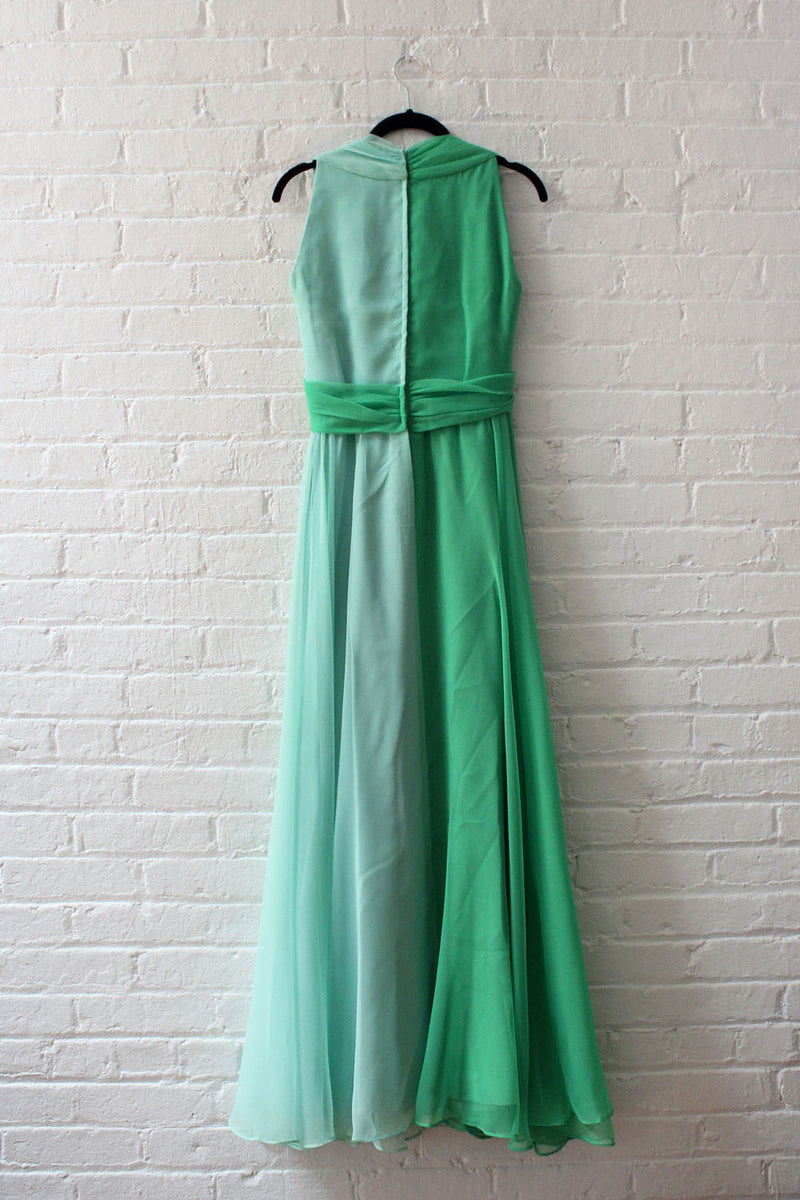 Two Tone Chiffon Flow Dress XS/S