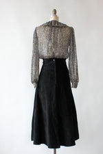 Suzy Suede Flare Skirt S/M