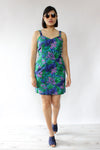 Blue Tropics Mini Dress M