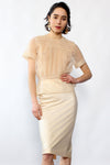 Ungaro Cream Skirt S