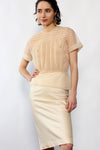 Ungaro Cream Skirt S