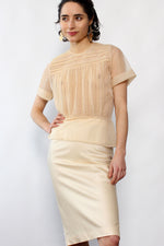 Ungaro Cream Skirt S