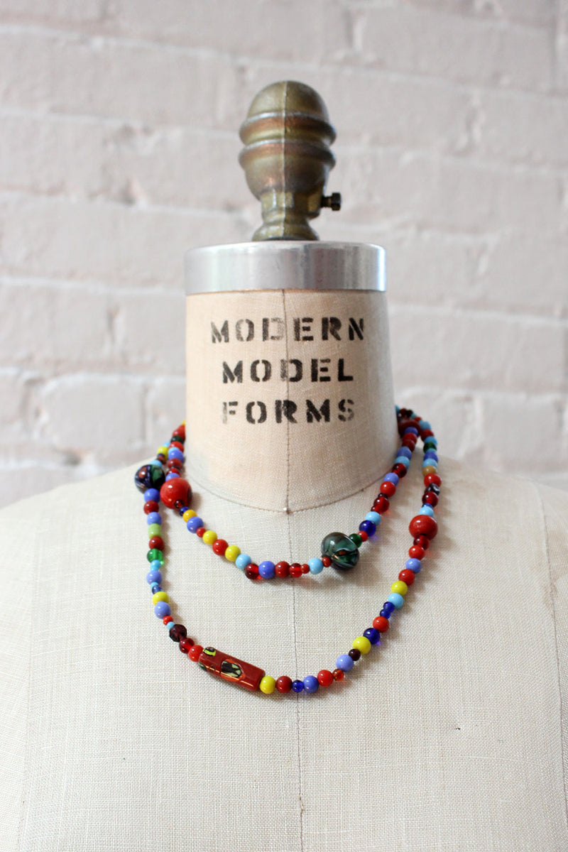 Juicy Fruit Glass Bead Necklace