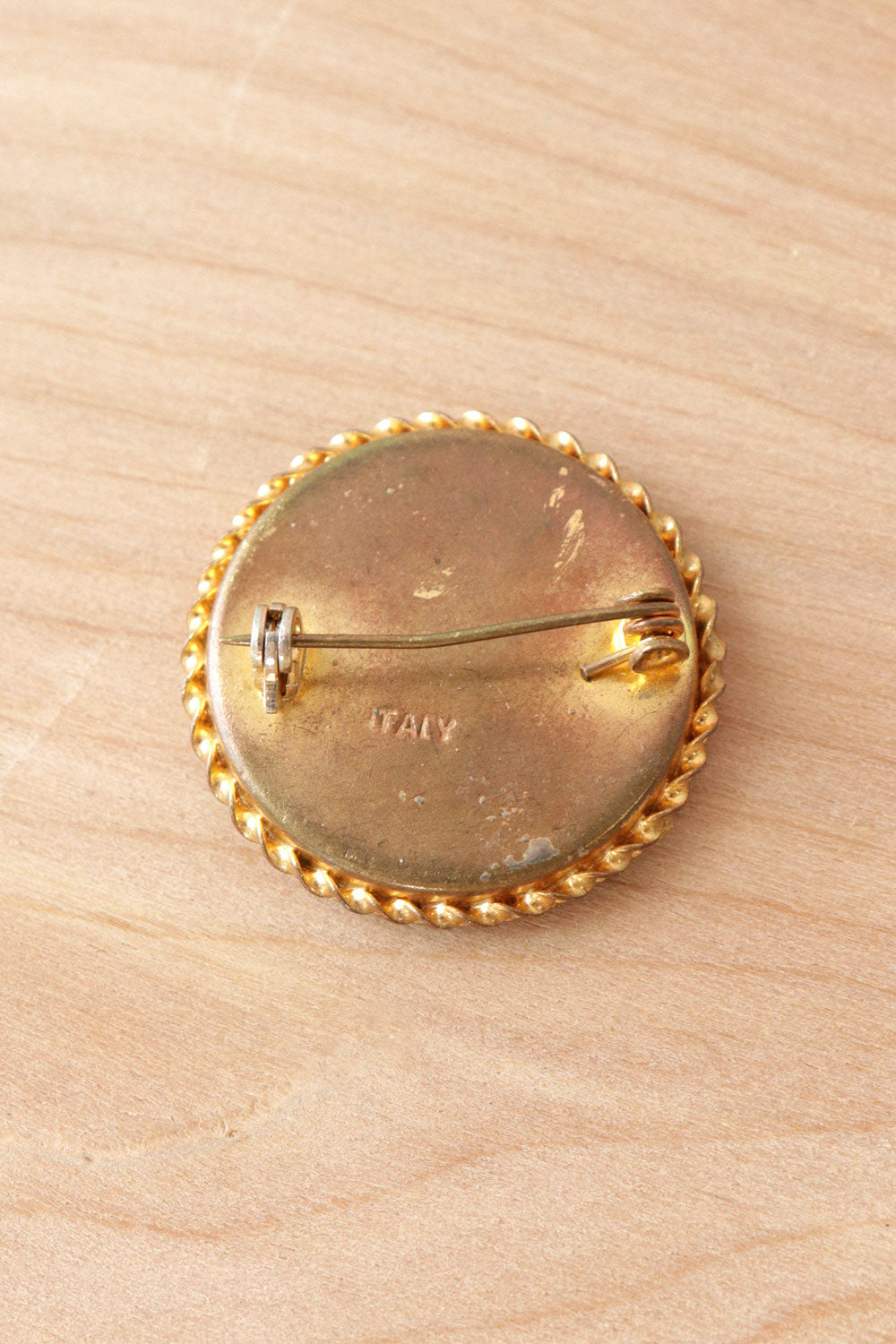 Italian Micro Mosaic Brooch